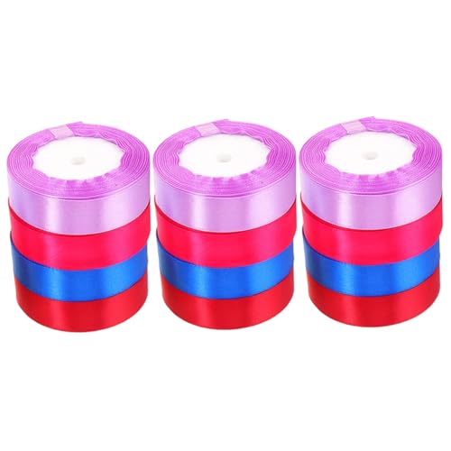 SEWACC 12 Rollen Teiliges Satinband mix Breit Langlebiges Polyester Geschenkband für Kreative Geschenkverpackung DIY Deko Schleifen und Bastelarbeiten Vielseitig Einsetzbar Farbenfrohe SEWACC 12 Rollen Teiliges Satinband mix Breit Langlebiges Polyester Geschenkband für Kreative Geschenkverpackung DIY Deko Schleifen und Bastelarbeiten Vielseitig Einsetzbar Farbenfrohe von SEWACC