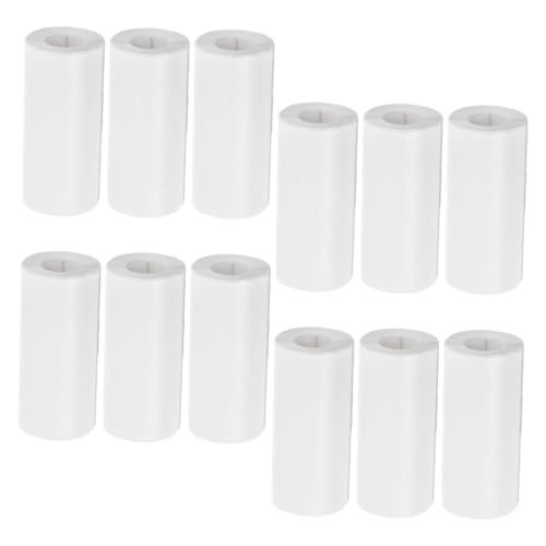 SEWACC 12 Rollen -druckpapier Papier Für Tragbare Thermodrucker Aufkleberpapier Für Thermodrucker Mini-drucker-papieraufkleber Instant-druckerpapier Mini-papier Thermopapier Weiß SEWACC 12 Rollen -druckpapier Papier Für Tragbare Thermodrucker Aufkleberpapier Für Thermodrucker Mini-drucker-papieraufkleber Instant-druckerpapier Mini-papier Thermopapier Weiß von SEWACC