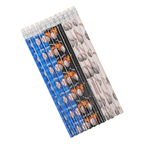 SEWACC 12 Stück Baseball Holzbleistifte mit Radiergummi Einfache Schreib und Multifunktionsstifte für Schule Büro und Künstler Glattes Schreiben Praktische Zeichenstifte SEWACC 12 Stück Baseball Holzbleistifte mit Radiergummi Einfache Schreib und Multifunktionsstifte für Schule Büro und Künstler Glattes Schreiben Praktische Zeichenstifte von SEWACC