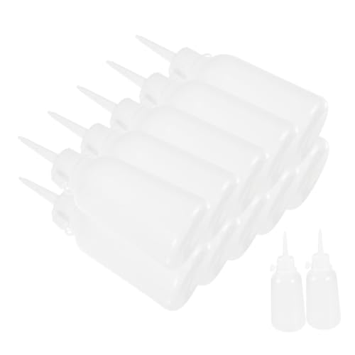 SEWACC 12 Stück Kleine Plastikflaschen mit Weißem Schraubverschluss Präzise Quetschflaschen für Flüssigkeiten Nadelspitzen für Kontrolliertes Dosieren Vielseitig Einsetzbar für Kleber SEWACC 12 Stück Kleine Plastikflaschen mit Weißem Schraubverschluss Präzise Quetschflaschen für Flüssigkeiten Nadelspitzen für Kontrolliertes Dosieren Vielseitig Einsetzbar für Kleber von SEWACC