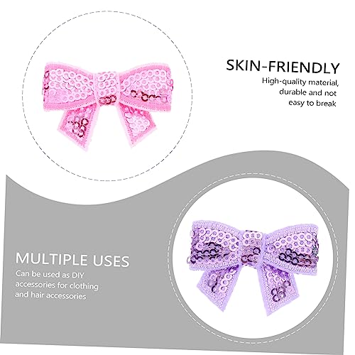 SEWACC 12 Stück Pailletten Mini Schleifen DIY Applikationen für Kleidung und Haar Schmuck Vielseitige Basteldekorationen Sichere und Langlebige Handwerkszubehör für Zufällige Farbe SEWACC 12 Stück Pailletten Mini Schleifen DIY Applikationen für Kleidung und Haar Schmuck Vielseitige Basteldekorationen Sichere und Langlebige Handwerkszubehör für Zufällige Farbe von SEWACC