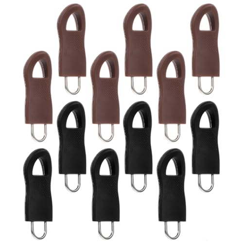 SEWACC 12 Stück Teiliges Abnehmbare Zipper Puller aus Robustem und Gummi Einsetzbar für Rucksäcke Kleidung Gepäck Einfache Montage Langlebig und Reparaturfreundlich SEWACC 12 Stück Teiliges Abnehmbare Zipper Puller aus Robustem und Gummi Einsetzbar für Rucksäcke Kleidung Gepäck Einfache Montage Langlebig und Reparaturfreundlich von SEWACC