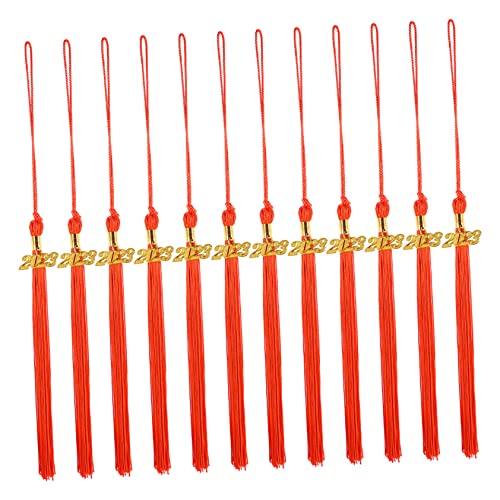 SEWACC 12 Stück Teiliges Akademische Abschlusskappen Quasten Robustem Polyester Leichte Dekorative Graduation Cap Anhänger Orange für Bachelor Abi und Realschulabschluss Feier SEWACC 12 Stück Teiliges Akademische Abschlusskappen Quasten Robustem Polyester Leichte Dekorative Graduation Cap Anhänger Orange für Bachelor Abi und Realschulabschluss Feier von SEWACC