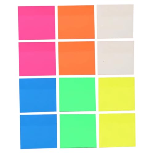 SEWACC 12 Stück Teiliges Farbige Fluoreszierende Haftnotizen mit Ablösbaren Page Marking Tabs für Schnelles Organisieren und Markieren in Büro Schule und Alltag SEWACC 12 Stück Teiliges Farbige Fluoreszierende Haftnotizen mit Ablösbaren Page Marking Tabs für Schnelles Organisieren und Markieren in Büro Schule und Alltag von SEWACC