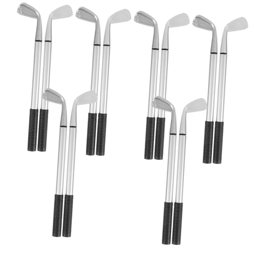 SEWACC 12 Stück Teiliges Golf Putter Kugelschreiber aus Dekorativer Schreibtisch Stift mit Stabilem Metallrahmen Glattes als Büroartikel und für Golffans SEWACC 12 Stück Teiliges Golf Putter Kugelschreiber aus Dekorativer Schreibtisch Stift mit Stabilem Metallrahmen Glattes als Büroartikel und für Golffans von SEWACC