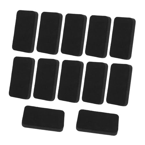 SEWACC 12 Stück Teiliges Magnetischer Whiteboard Radierer aus Eva Kleine Trockenlösch Radierer für Tafel Geeignet für Büro Zuhause und Klassenzimmer von SEWACC