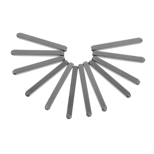 SEWACC 12 Stück Teiliges Metallstempel für Lederarbeiten aus Langlebigem Stahl Chinesische Sternzeichen Muster Einfach zu Bedienen Vielseitig für DIY Lederhandwerk und Präzise Prägungen von SEWACC