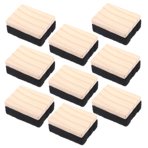SEWACC 12 Stück Teiliges Mini Holz Blackboard Eraser mit Filz Wiederverwendbar Leicht Schadstofffrei für Büro Klassenzimmer und Zuhause Geeignet für Kreidetafeln und Whiteboards SEWACC 12 Stück Teiliges Mini Holz Blackboard Eraser mit Filz Wiederverwendbar Leicht Schadstofffrei für Büro Klassenzimmer und Zuhause Geeignet für Kreidetafeln und Whiteboards von SEWACC