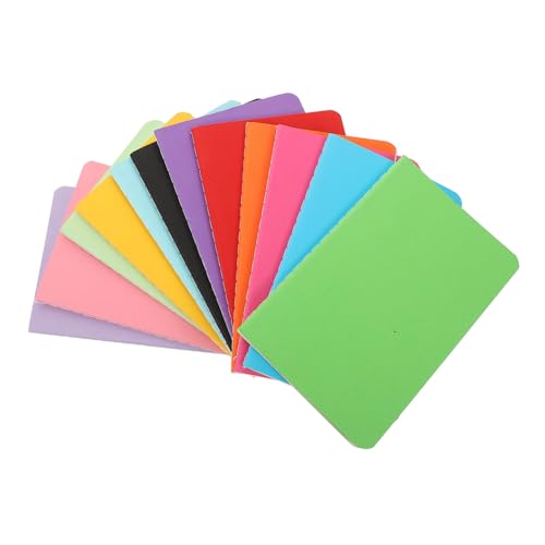 SEWACC 12 Stück Teiliges Notizbuch Multipurpose Schreibhefte mit Hochwertigem Papier Leicht Tragbar Geeignet für Schüler Tagebuch Kreative Notizen Planer für Schule Büro und Alltag von SEWACC