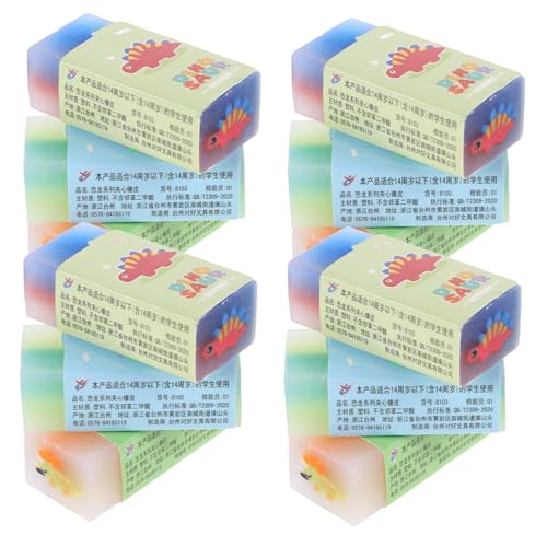SEWACC 12 Stück Teiliges Radiergummis Cartoon Dinosaurier Bunte Tragbare Radiergummis für Schüler Lustige Kawaii Stifte Zubehör Perfektes Farblich Sortiert Zufällige Zufällige Farbe SEWACC 12 Stück Teiliges Radiergummis Cartoon Dinosaurier Bunte Tragbare Radiergummis für Schüler Lustige Kawaii Stifte Zubehör Perfektes Farblich Sortiert Zufällige Zufällige Farbe von SEWACC