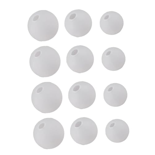 SEWACC 12 Stück Teiliges Silikon Kugel Formen für Epoxidharz DIY Schmuckherstellung Flexible Langlebige Gießformen für Kreative Bastelprojekte und Handgefertigte Dekorationen SEWACC 12 Stück Teiliges Silikon Kugel Formen für Epoxidharz DIY Schmuckherstellung Flexible Langlebige Gießformen für Kreative Bastelprojekte und Handgefertigte Dekorationen von SEWACC