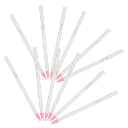 SEWACC 12 Stück Teiliges Wax Marker Pens mit Abreißfunktion Wischfest und Vielseitig für Papier kein Anspitzen Erforderlich für Diy Handwerk Schule von SEWACC