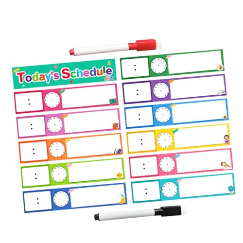 SEWACC 12 Teiliges Trocken Abwischbares Zeitplan Verhaltensdiagramm Für Löschbare Pädagogische Routinetafel Für Zeitplantafel Für Für Zuhause Klassenzimmer SEWACC 12 Teiliges Trocken Abwischbares Zeitplan Verhaltensdiagramm Für Löschbare Pädagogische Routinetafel Für Zeitplantafel Für Für Zuhause Klassenzimmer von SEWACC