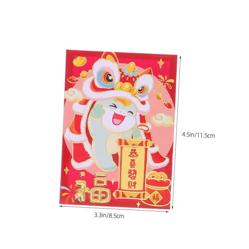 SEWACC 120 Stück Pferde Rote Umschläge Lunar Year Umschläge aus Papier für Geldgeschenke und Festlichkeiten Kreative Hong Bao für Hochzeit und Neujahrsfeier SEWACC 120 Stück Pferde Rote Umschläge Lunar Year Umschläge aus Papier für Geldgeschenke und Festlichkeiten Kreative Hong Bao für Hochzeit und Neujahrsfeier von SEWACC