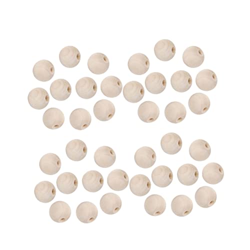SEWACC 1200 Stück Runde Holzperlen Kreative DIY Bastelperlen für Schmuckherstellung Armbänder Anhänger und Heimdekoration Naturholz Zubehör SEWACC 1200 Stück Runde Holzperlen Kreative DIY Bastelperlen für Schmuckherstellung Armbänder Anhänger und Heimdekoration Naturholz Zubehör von SEWACC