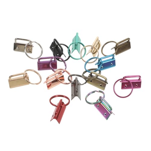 SEWACC 14 Stück Teiliges DIY Schlüsselanhänger mit Robusten Tail Clips in Verschiedenen Farben Langlebige Klemmschließe für Schlüsselbänder Armbänder und Kreative Bastelprojekte SEWACC 14 Stück Teiliges DIY Schlüsselanhänger mit Robusten Tail Clips in Verschiedenen Farben Langlebige Klemmschließe für Schlüsselbänder Armbänder und Kreative Bastelprojekte von SEWACC