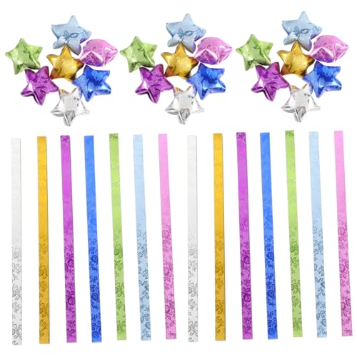 SEWACC 140 Stück Teiliges Origami Papier Doppelseitige Stern Faltstreifen in Farben DIY Bastelpapier für Sternfalten Geschenkdeko und Weihnachtsdekoration Vielseitig und Leicht SEWACC 140 Stück Teiliges Origami Papier Doppelseitige Stern Faltstreifen in Farben DIY Bastelpapier für Sternfalten Geschenkdeko und Weihnachtsdekoration Vielseitig und Leicht von SEWACC