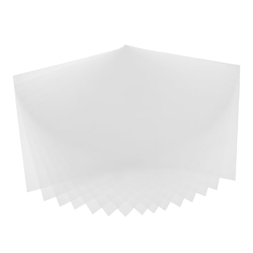 SEWACC 15 Blatt Leere Schablonenschnitte Schneidemaschine Schablonen Durchsichtige Plastikfolie Wiederverwendbare Schablonenvorlage Schablonen Aus Kunststoff Weiß Das Haustier von SEWACC