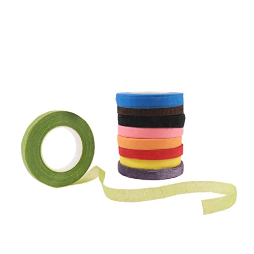 SEWACC 15 Rollen Bunte Blumenbänder À Yards Klebebänder für DIY Dekoration Blumenstrauß Gestaltung und Kreative Bastelprojekte von SEWACC