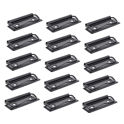 SEWACC 15 Stück Metall Klemmbrett Clips für Dokumente Leicht und Tragbar für Büro und Schule Stabiler Halt für Dokumente Multifunktionale Büroklammern von SEWACC