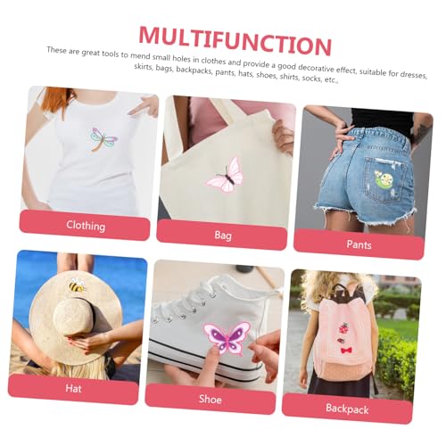 SEWACC 15 Stück Teiliges Bestickter Schmetterling applikationen Farbenfrohe DIY Stoffaufnäher zum Aufnähen und Reparieren von Kleidung Langlebige Stickflicken für Jacken Hüte Jeans SEWACC 15 Stück Teiliges Bestickter Schmetterling applikationen Farbenfrohe DIY Stoffaufnäher zum Aufnähen und Reparieren von Kleidung Langlebige Stickflicken für Jacken Hüte Jeans von SEWACC