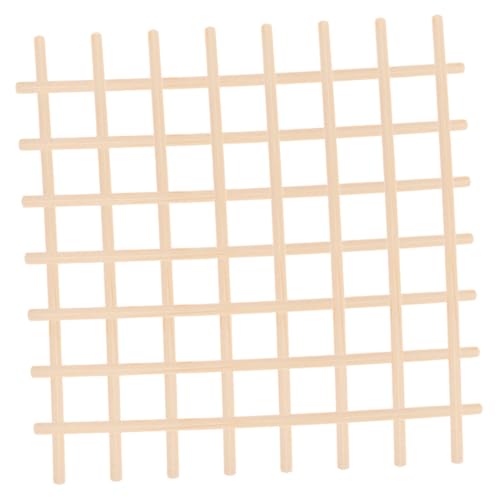 SEWACC 15 Stück Teiliges Dreieckige Holzleisten aus Paulownia und Kiefer Glatte Oberfläche Vielseitig als Fensterrahmenkanten Bastelholzleisten und Dekorationsleisten für DIY projekte von SEWACC