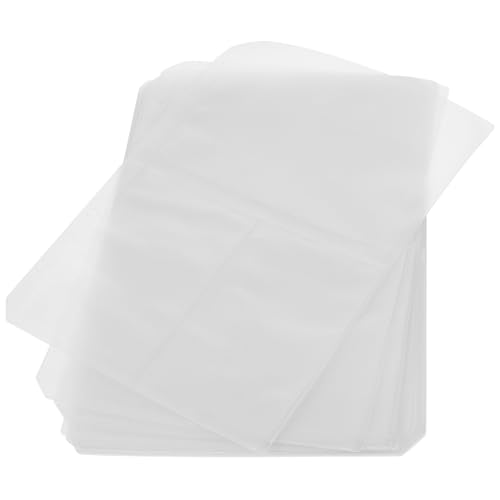 SEWACC 15 Stück Teiliges PVC Binder Taschen Wasserdichte Lose leaf Pouches Fächern Robuste Dokumenten Rechnungstaschen Ring notizbuch Organizer von SEWACC