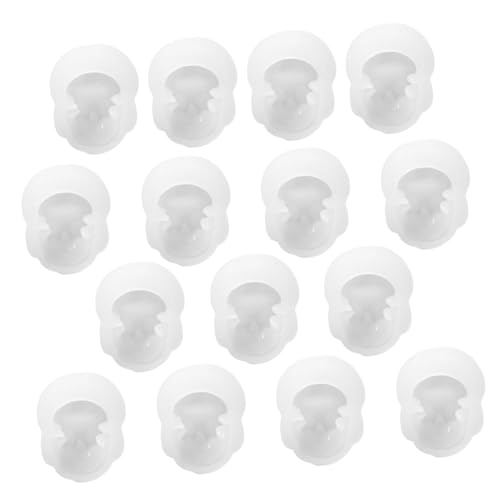 SEWACC 15 Stück Teiliges Silikon-formenset Schädel für Schmuckherstellung Flexible Antihaftbeschichtete Gießformen Geeignet für Epoxidharz Resin DIY Bastelprojekte für Halloween und SEWACC 15 Stück Teiliges Silikon-formenset Schädel für Schmuckherstellung Flexible Antihaftbeschichtete Gießformen Geeignet für Epoxidharz Resin DIY Bastelprojekte für Halloween und von SEWACC