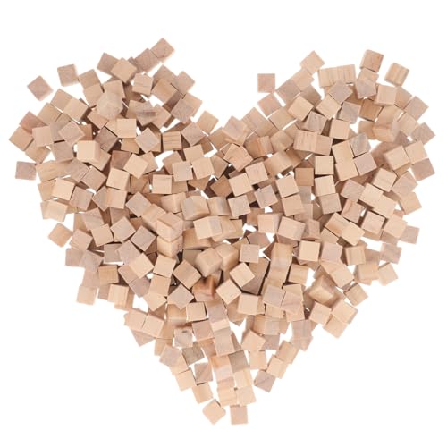 SEWACC 1500 Stück für die frühkindliche Bildung Bauen Mathematik, die würfel verbindet Bauspielzeug für Mini-Holzwürfel bausteine hölzern Beige SEWACC 1500 Stück für die frühkindliche Bildung Bauen Mathematik, die würfel verbindet Bauspielzeug für Mini-Holzwürfel bausteine hölzern Beige von SEWACC