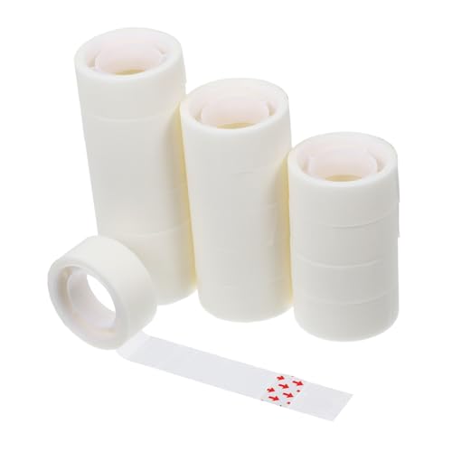 SEWACC 16 Rollen Schreibbares Reißbares Kunststoff klebeband Unsichtbares Mehrzweck büro Schülerband Langlebig und Spurenfrei für Korrekturen und Dokumente SEWACC 16 Rollen Schreibbares Reißbares Kunststoff klebeband Unsichtbares Mehrzweck büro Schülerband Langlebig und Spurenfrei für Korrekturen und Dokumente von SEWACC