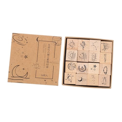 SEWACC 16 Stück Teiliges Holzstempel mit Verschiedenen Mustern Langlebig und Sicher Kreative DIY Handbuch Stempel für Scrapbooking Kartengestaltung und Dekorative Anwendungen Kindgerecht SEWACC 16 Stück Teiliges Holzstempel mit Verschiedenen Mustern Langlebig und Sicher Kreative DIY Handbuch Stempel für Scrapbooking Kartengestaltung und Dekorative Anwendungen Kindgerecht von SEWACC