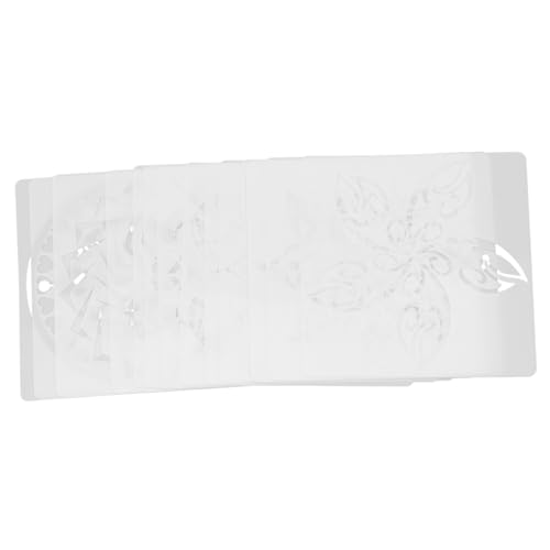 SEWACC 16 Stück Teiliges Mandala Schablonen aus Sicherem Pet Vielseitige DIY Vorlagen mit Hohlem Blumenmuster Wiederverwendbar für Wandgestaltung Stoffmalerei Scrapbooking und Kreative SEWACC 16 Stück Teiliges Mandala Schablonen aus Sicherem Pet Vielseitige DIY Vorlagen mit Hohlem Blumenmuster Wiederverwendbar für Wandgestaltung Stoffmalerei Scrapbooking und Kreative von SEWACC