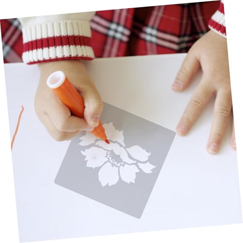 SEWACC 16 Stück Teiliges Pflanzen und Blumen Schablonen Set Kunststoff Wiederverwendbar mit Handgezeichneten Floralen Motiven Vielseitig für Wandgestaltung Basteln und DIY Projekte für SEWACC 16 Stück Teiliges Pflanzen und Blumen Schablonen Set Kunststoff Wiederverwendbar mit Handgezeichneten Floralen Motiven Vielseitig für Wandgestaltung Basteln und DIY Projekte für von SEWACC