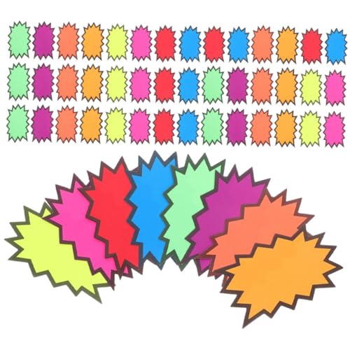 SEWACC 160 Stück Fluoreszierende Preisschilder Neonfarben und Wiederverwendbar für Einzelhandelsverkaufsaktionen Farbige Etiketten für Supermärkte und Geschäfte SEWACC 160 Stück Fluoreszierende Preisschilder Neonfarben und Wiederverwendbar für Einzelhandelsverkaufsaktionen Farbige Etiketten für Supermärkte und Geschäfte von SEWACC