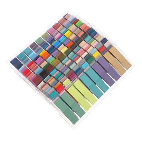 SEWACC 18 Sätze Teiliges Haftnotizen Index Tabs Wiederbeschreibbare Repositionierbare Klebeetiketten für Bücher und Notizen Kleine Haftbare Seitenmarker in Vielseitigen Farben für SEWACC 18 Sätze Teiliges Haftnotizen Index Tabs Wiederbeschreibbare Repositionierbare Klebeetiketten für Bücher und Notizen Kleine Haftbare Seitenmarker in Vielseitigen Farben für von SEWACC