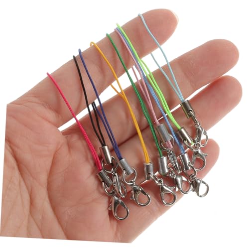 SEWACC 180 Stück Teiliges Bunte Lobster-karabiner Ersatzriemen für Handyanhänger Schlüsselanhänger DIY Bastelprojekte Mehrfarbig Robust Langlebig SEWACC 180 Stück Teiliges Bunte Lobster-karabiner Ersatzriemen für Handyanhänger Schlüsselanhänger DIY Bastelprojekte Mehrfarbig Robust Langlebig von SEWACC