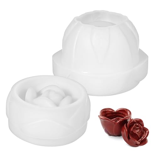 SEWACC 1Satz Silikonform für Rosengläser Vielseitige Gießform Robustem Silikon für Schmuckaufbewahrung und DIY Projekte für Kreative Bastelarbeiten mit Epoxidharz SEWACC 1Satz Silikonform für Rosengläser Vielseitige Gießform Robustem Silikon für Schmuckaufbewahrung und DIY Projekte für Kreative Bastelarbeiten mit Epoxidharz von SEWACC
