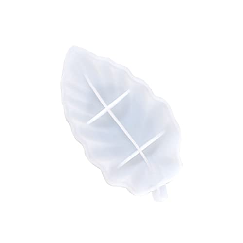 SEWACC 1Stück DIY Silikonform für Obstteller Blattform Gießform für Epoxidharz Lagerablage Silikonform für Kreative Bastelprojekte und von SEWACC