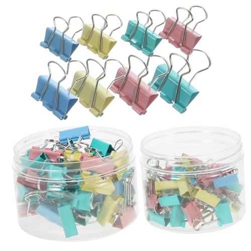 SEWACC 2 Boxen Boxen Bunte Büroklammern Metall Dokumentenklammern Vielseitige Kleine Klammern für Papierorganisation Zuhause und Büro SEWACC 2 Boxen Boxen Bunte Büroklammern Metall Dokumentenklammern Vielseitige Kleine Klammern für Papierorganisation Zuhause und Büro von SEWACC