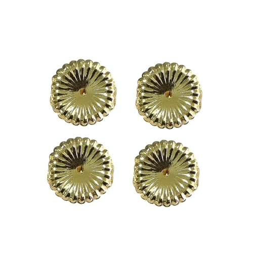 SEWACC 2 Paar Silberne Ohrstecker Polster Teiliges Ohrstecker Verschlüsse aus Hochwertigem Silber Komfortabel und Sicher als Ersatz für Damen und Mädchen von SEWACC