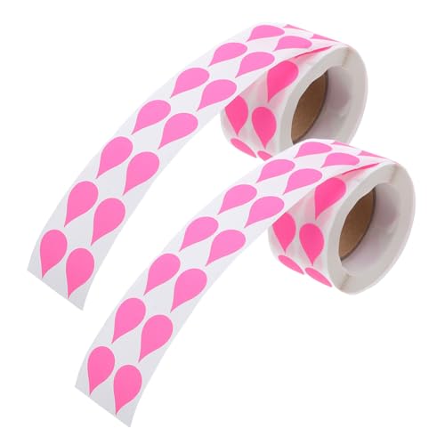 SEWACC 2 Rollen Fluoreszierende Beschreibbare Aufkleber Wasssertröpfchen-form Selbstklebend Neon Etiketten für Küchenorganisation Schulbedarf Vorratsbehälter Beschriftung SEWACC 2 Rollen Fluoreszierende Beschreibbare Aufkleber Wasssertröpfchen-form Selbstklebend Neon Etiketten für Küchenorganisation Schulbedarf Vorratsbehälter Beschriftung von SEWACC
