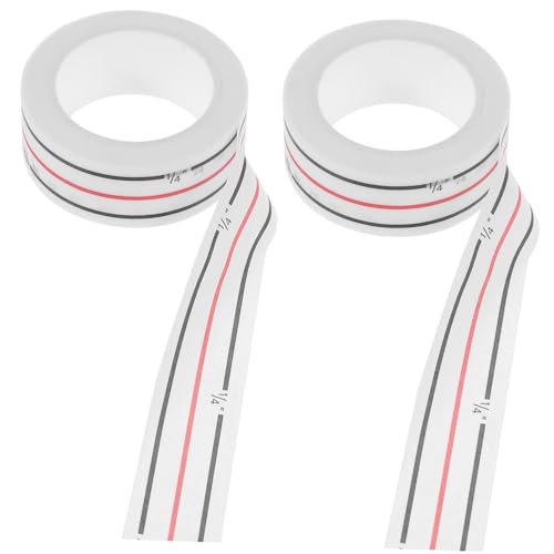 SEWACC 2 Rollen Nahtband Papier Klebeband zum Nähen Diagonales Nahtband Reißbares Basting Tape für Präzises Patchwork und Quilting Langlebig Vielseitig Einsetzbar für Nähprojekte SEWACC 2 Rollen Nahtband Papier Klebeband zum Nähen Diagonales Nahtband Reißbares Basting Tape für Präzises Patchwork und Quilting Langlebig Vielseitig Einsetzbar für Nähprojekte von SEWACC