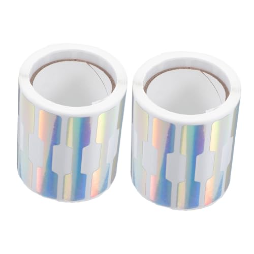 SEWACC 2 Rollen Selbstklebende Preisetiketten für Schmuck Blanko Preisschilder für Ringe Armbänder Wasserdichte Etiketten für Kleine Unternehmen und Einzelhandel von SEWACC