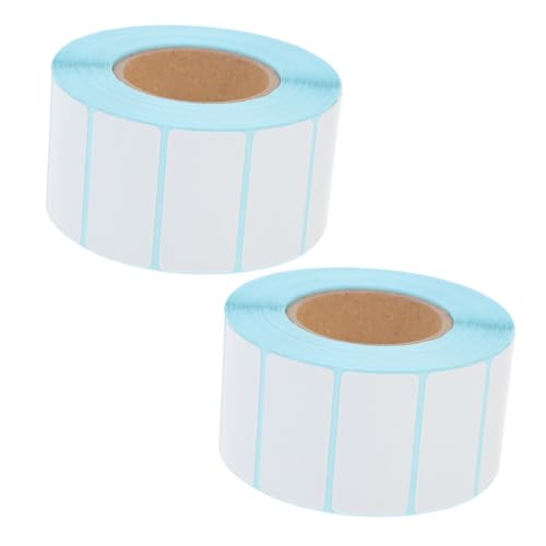 SEWACC 2 Rollen Selbstklebende Thermoetiketten Ölresistent Kratzfest Versandetiketten für Drucker Büro Schule Zuhause SEWACC 2 Rollen Selbstklebende Thermoetiketten Ölresistent Kratzfest Versandetiketten für Drucker Büro Schule Zuhause von SEWACC