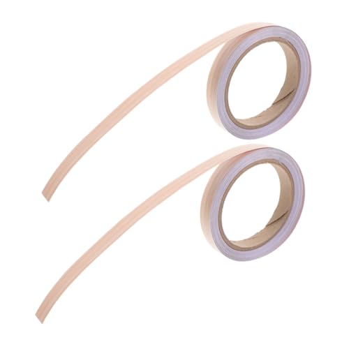 SEWACC 2 Rollen Selbstklebendes Holzmaserung Kantenband zur Möbel und Türdekoration Verstecken von Wandlücken Diy Reparatur für Schränke und Fenster von SEWACC