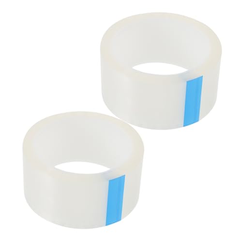 SEWACC 2 Rollen Transparentes Dichtband Hochleistungs Klebeband für Fenster und Türabdichtungen Rückstandslos Entfernbar für Klimaanlagen und Vielseitige Anwendungen von SEWACC