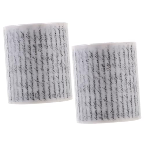 SEWACC 2 Rollen Vintage Washi Tape Selbstklebendes DIY Bastelband für Scrapbooking Tagebuch Dekoration Papier Klebeband Retro Stil für Kunsthandwerk und Geschenkverpackung SEWACC 2 Rollen Vintage Washi Tape Selbstklebendes DIY Bastelband für Scrapbooking Tagebuch Dekoration Papier Klebeband Retro Stil für Kunsthandwerk und Geschenkverpackung von SEWACC