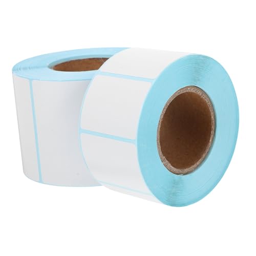 SEWACC 2 Rollen Wasserfeste Etiketten Selbstklebende Blanko Versandaufkleber Je Adressetiketten Preisetiketten für Druck und Beschriftung SEWACC 2 Rollen Wasserfeste Etiketten Selbstklebende Blanko Versandaufkleber Je Adressetiketten Preisetiketten für Druck und Beschriftung von SEWACC