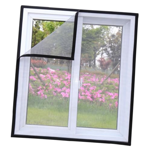 SEWACC 2 STÜCK Klettband Selbstklebend Doppelseitiges Klettband für DIY Tür Fenster Moskitonetz Fliegengitter Reparatur Klebeband Schwarz Vielseitig Zuschneidbar Stark Haftend SEWACC 2 STÜCK Klettband Selbstklebend Doppelseitiges Klettband für DIY Tür Fenster Moskitonetz Fliegengitter Reparatur Klebeband Schwarz Vielseitig Zuschneidbar Stark Haftend von SEWACC
