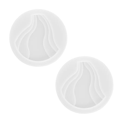SEWACC 2 STÜCK Silikonform Untersetzer Gießform Langlebig Gesund Sicher DIY Basteln Epoxidharz Gussform für Kreative Handwerksprojekte Zuhause SEWACC 2 STÜCK Silikonform Untersetzer Gießform Langlebig Gesund Sicher DIY Basteln Epoxidharz Gussform für Kreative Handwerksprojekte Zuhause von SEWACC